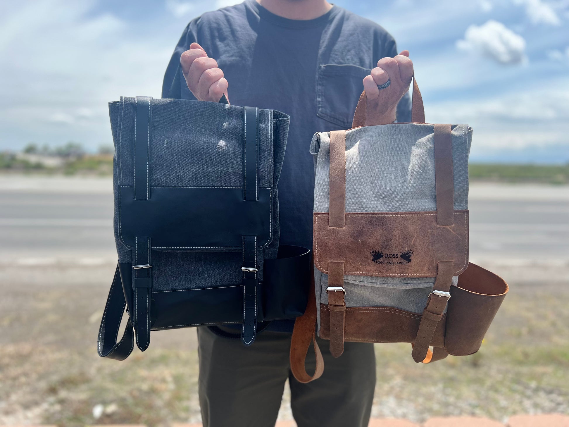 custom backpacks leather Custom Leather Backpack – Ross Boot and Saddle