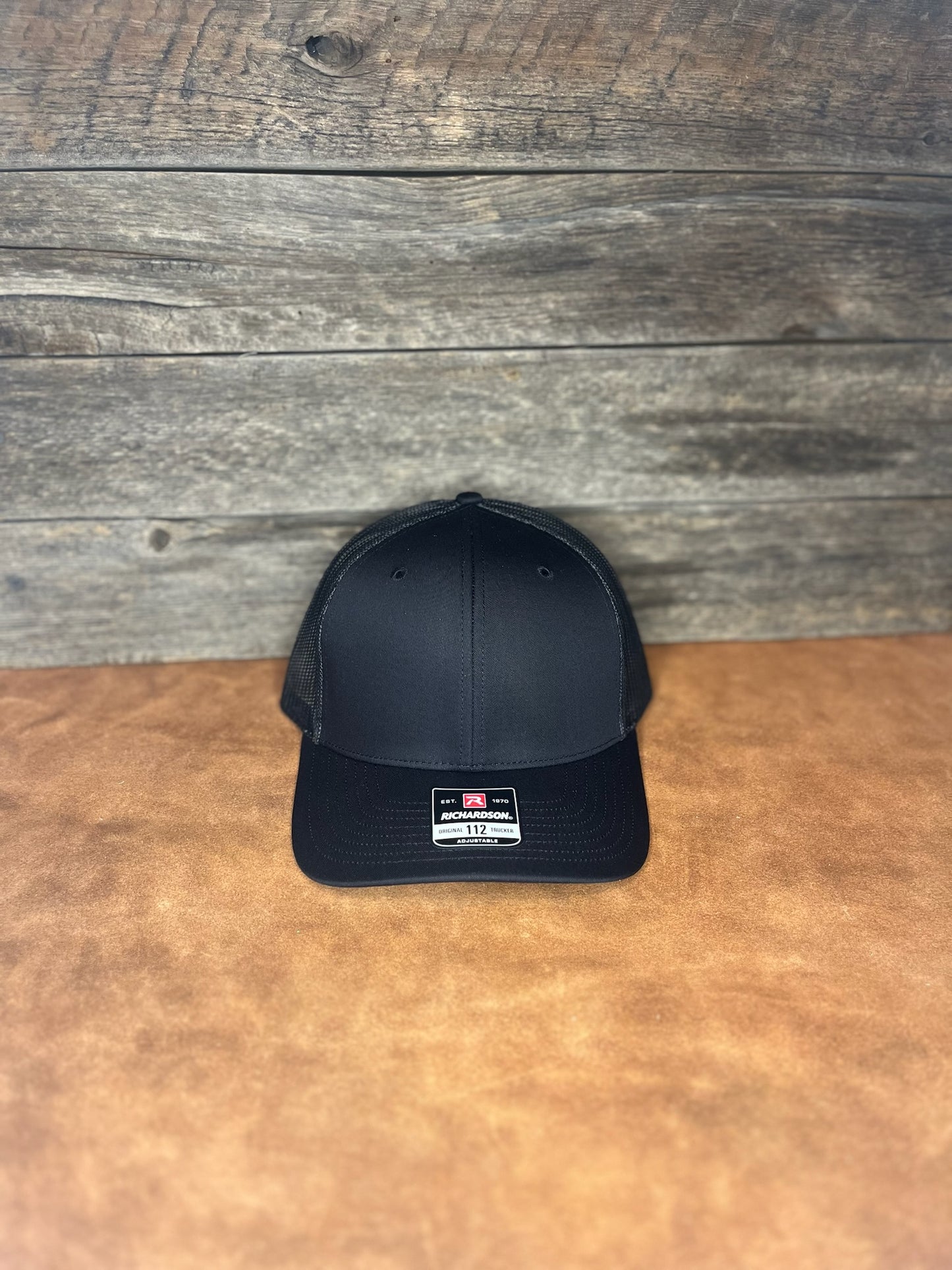 Custom Richardson Leather Patch Hat