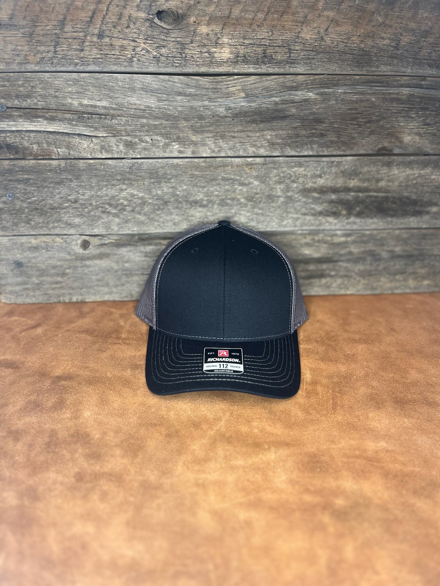 Custom Richardson Leather Patch Hat