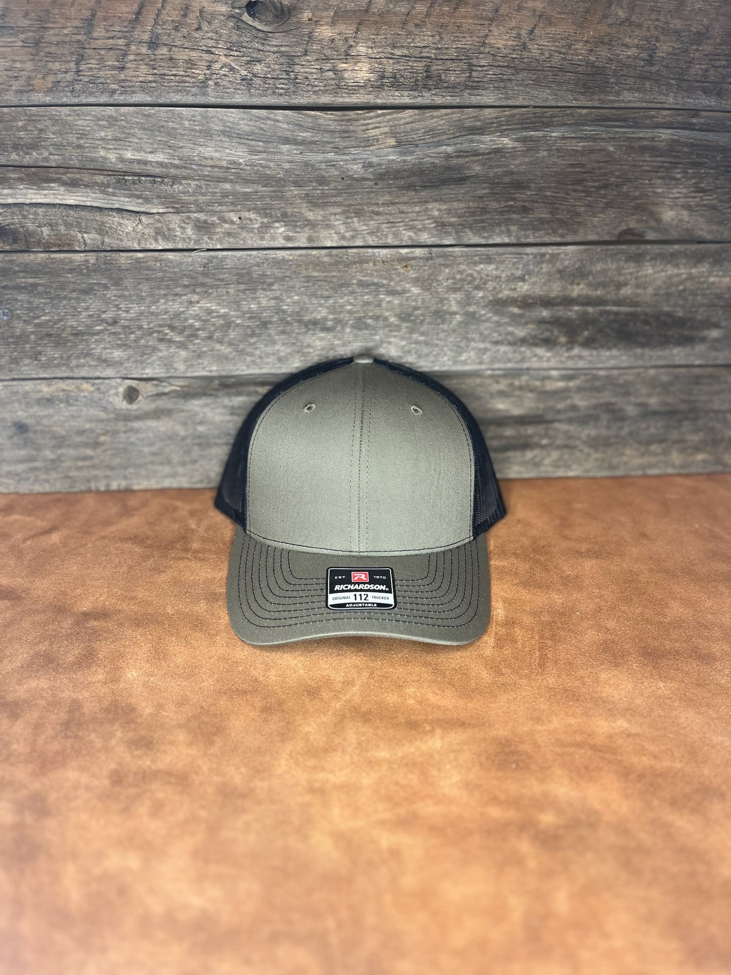 Custom Richardson Leather Patch Hat