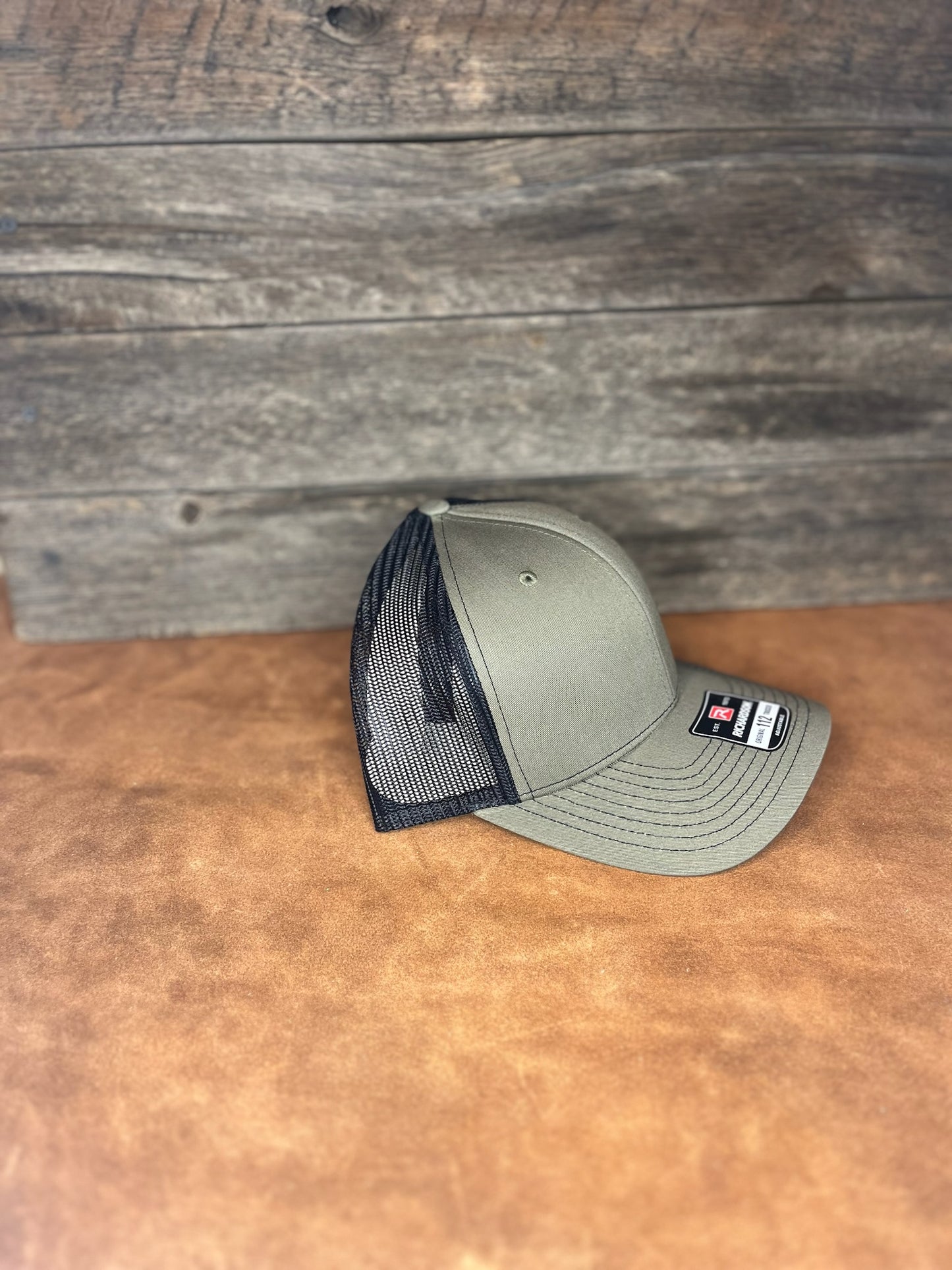 Custom Richardson Leather Patch Hat