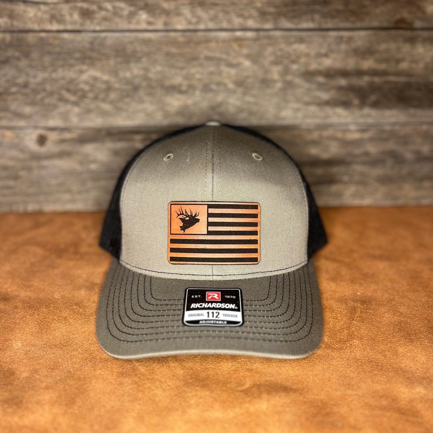 Custom Richardson Leather Patch Hat