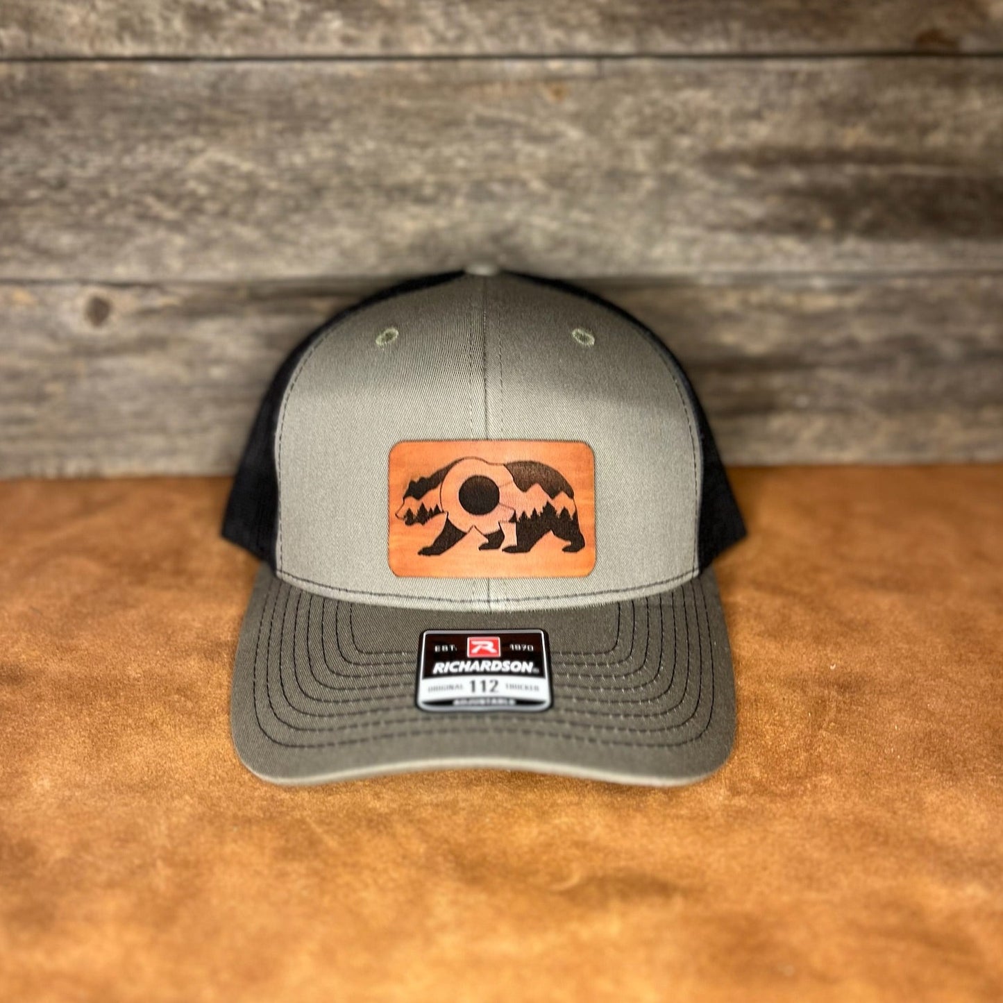 Custom Richardson Leather Patch Hat