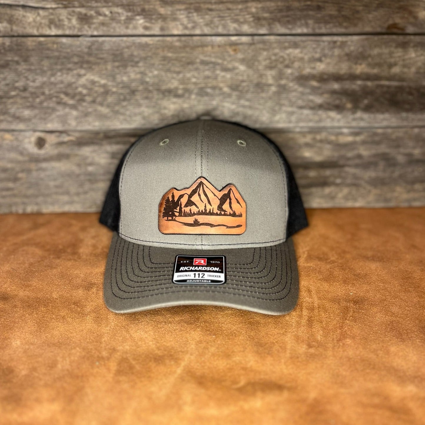 Custom Richardson Leather Patch Hat