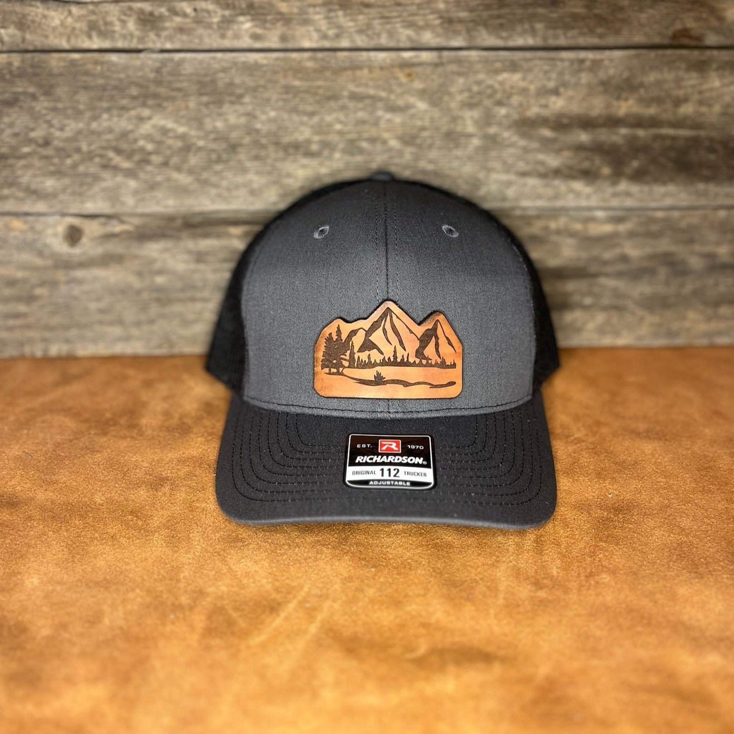 Custom Richardson Leather Patch Hat