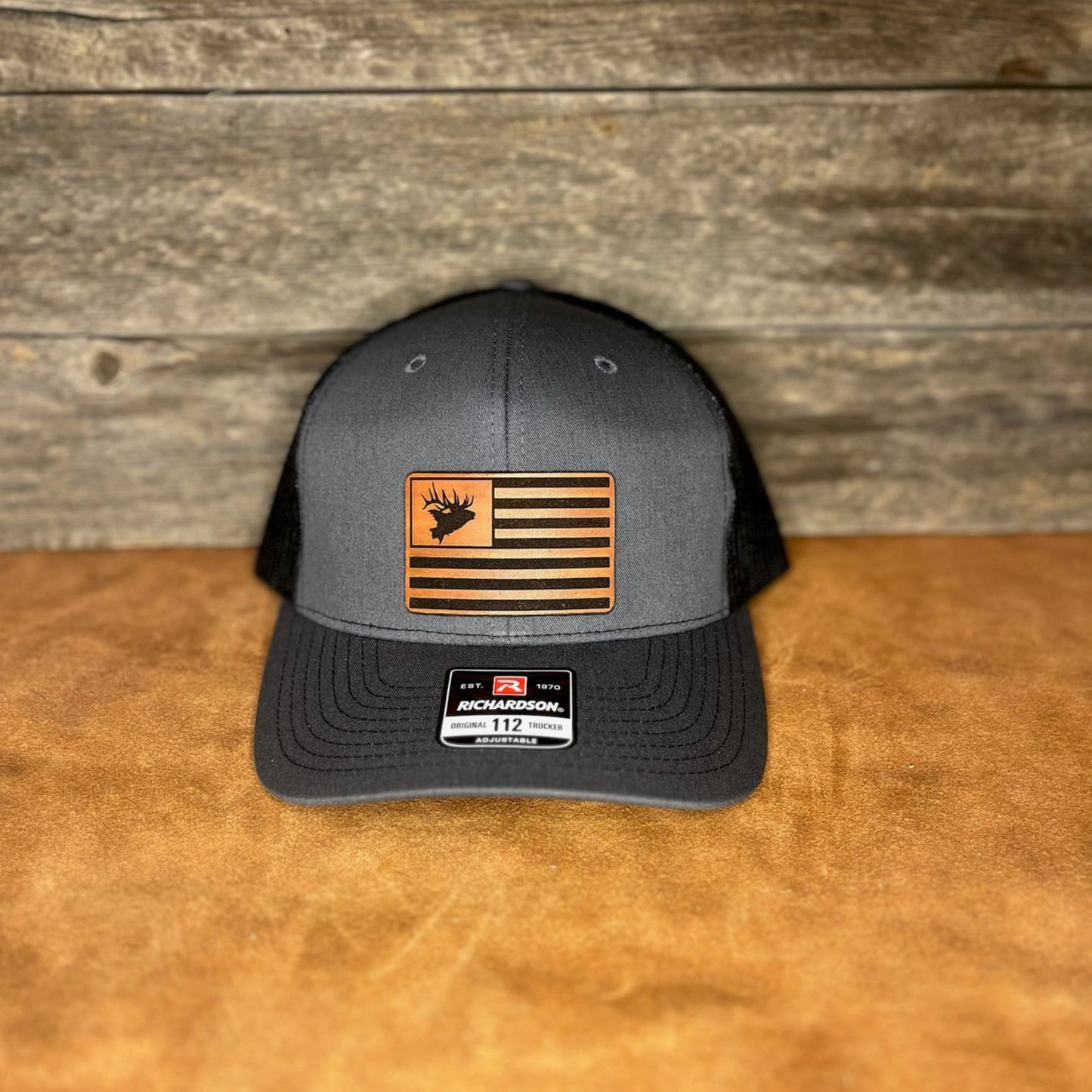 Custom Richardson Leather Patch Hat