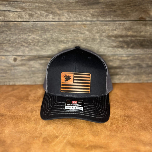 Custom Richardson Leather Patch Hat