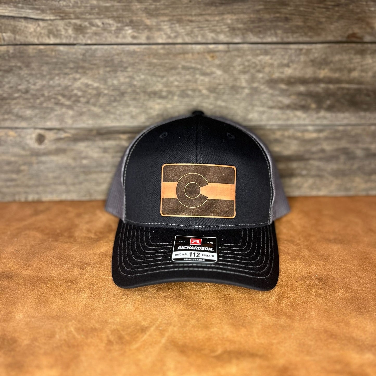 Custom Richardson Leather Patch Hat