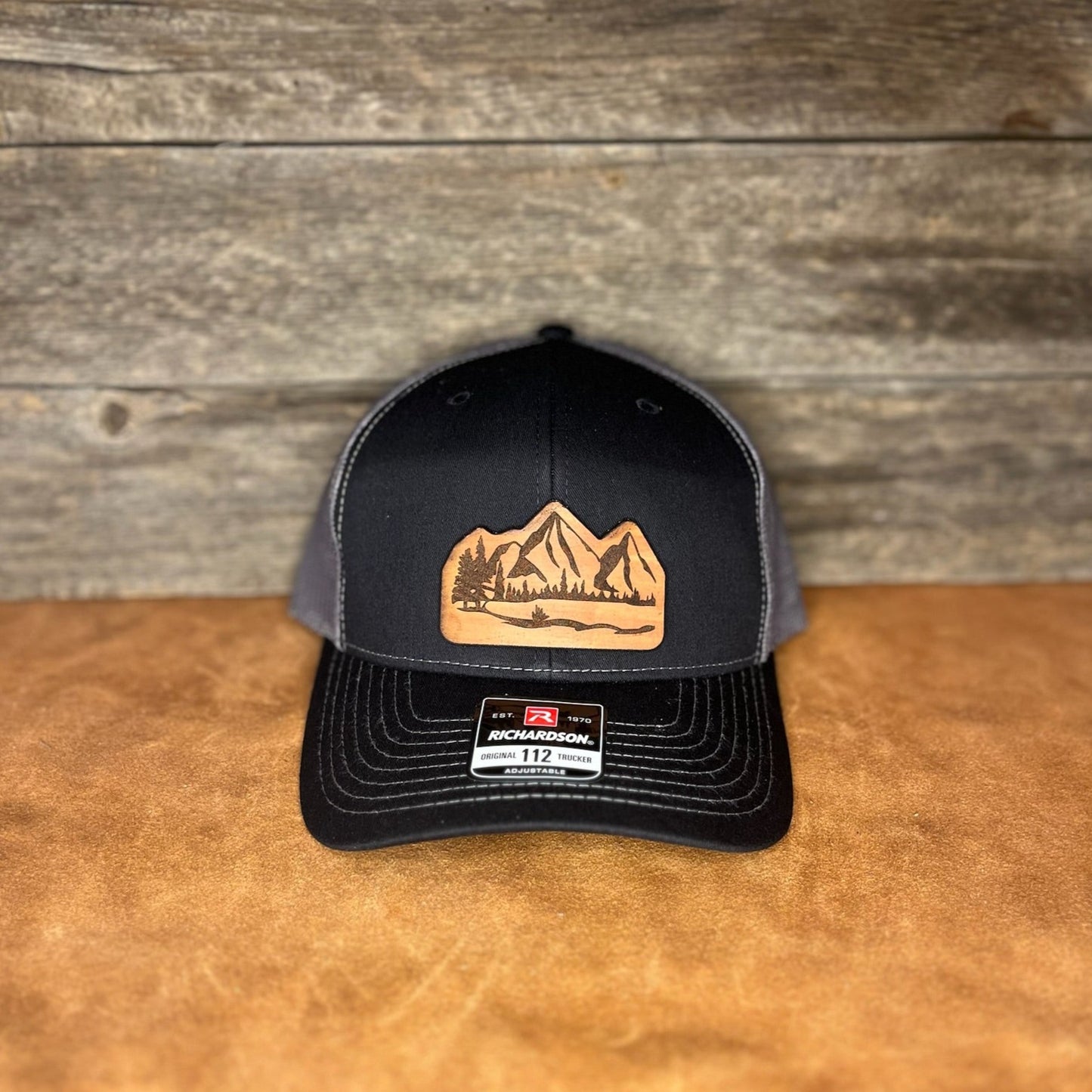 Custom Richardson Leather Patch Hat