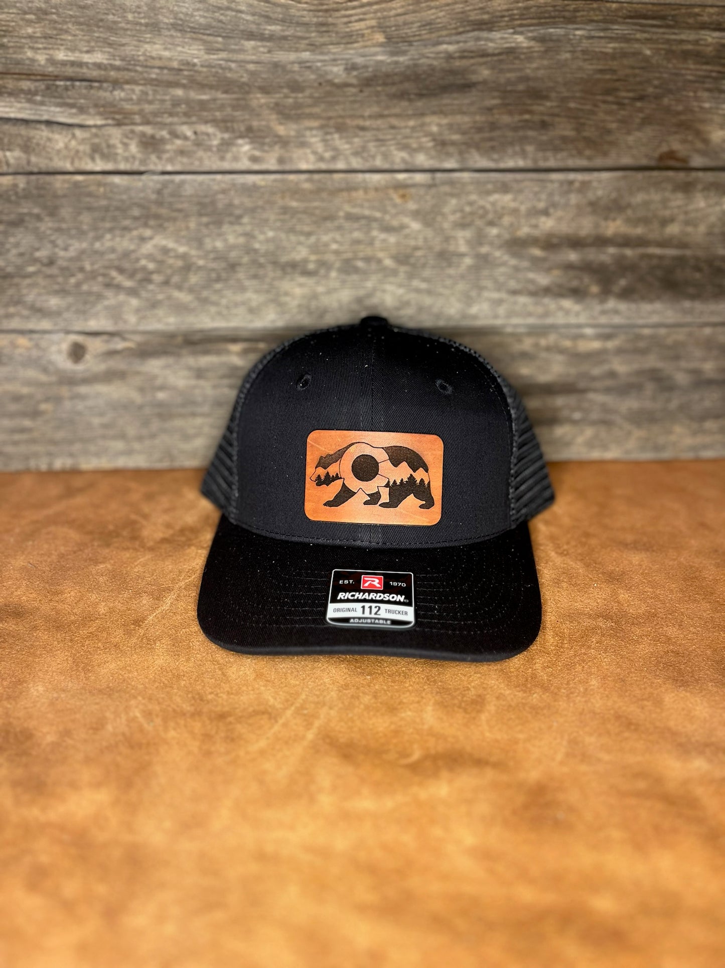 Custom Richardson Leather Patch Hat